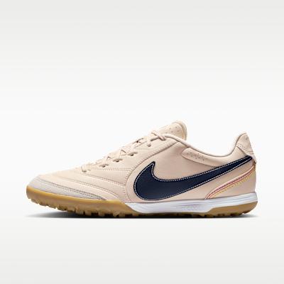 Nike Tiempo Ligera Soccer Shoes Unisex Beige Blue 42