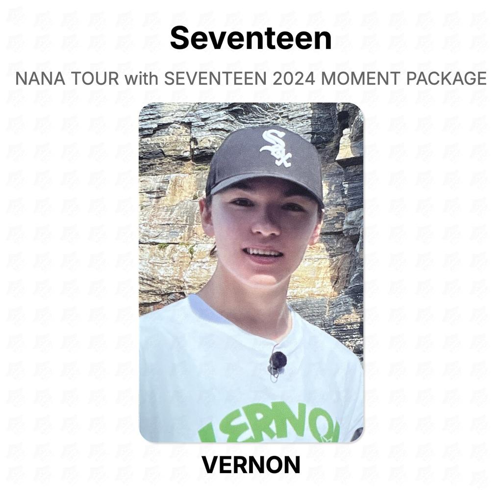 Seventeen NANA TOUR with SEVENTEEN 2024 MOMENT PACKAGE Official Photocard