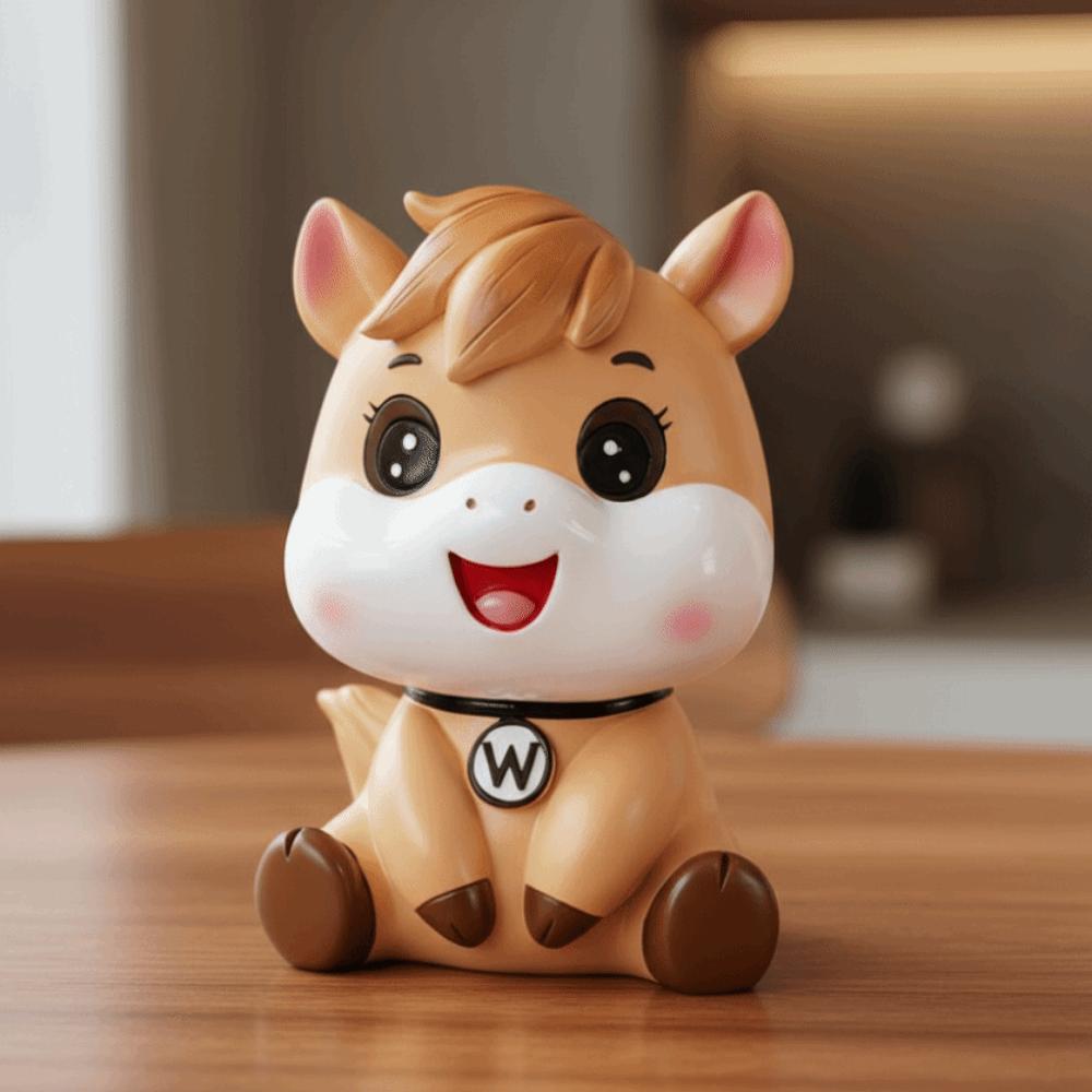 Anti-Fall Pferdejahr Sparschwein Spardose Pferde-Sparschwein Ornament Heimdekoration