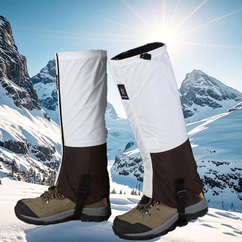 Waterproof Leg Gaiter Outdoor Snow Village Snow Cover Mountaineering Snow Desert Hiking Snow and Sand Prevention Leg Cover Skiin