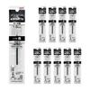 Mitsubishi Pencil Ballpoint Pen Refill Jetstream Single Color 1.0mm Black SXR10.24 10 Pieces
