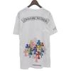 CHROME HEARTS Multi Color Cross Cemetery T-Shirt, Men's, White, Medium Tops M whiteUsed