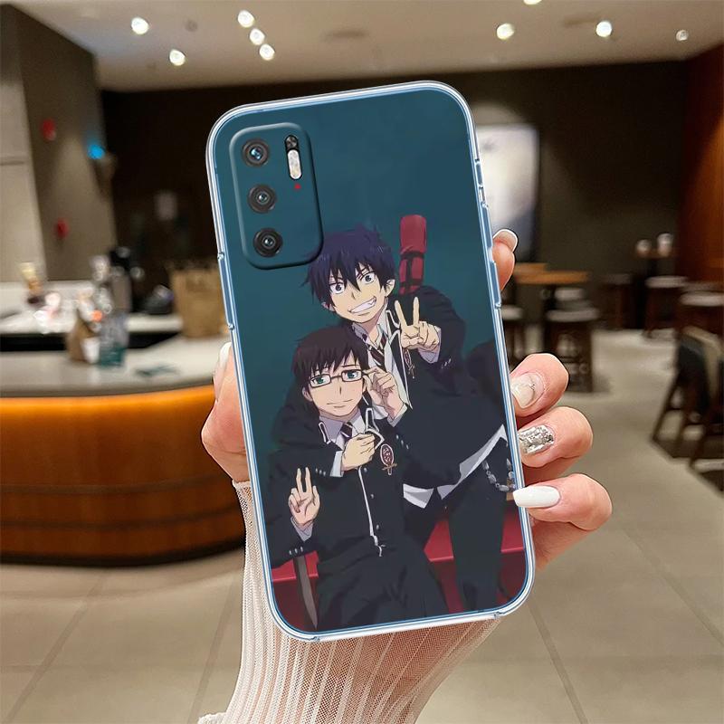 NH11 Blue Exorcist Phone Case for Motorola Moto E13 E15 E20 E22 E22I E22S E30 E32 E40 E7 E7I G Plus Power Play Stylus G22 G14