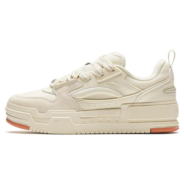 

Новые туфли Anta Micro Sugar Puffy износостойкие низкие кеды для скейтборда женские бежевые 922348001-1 38