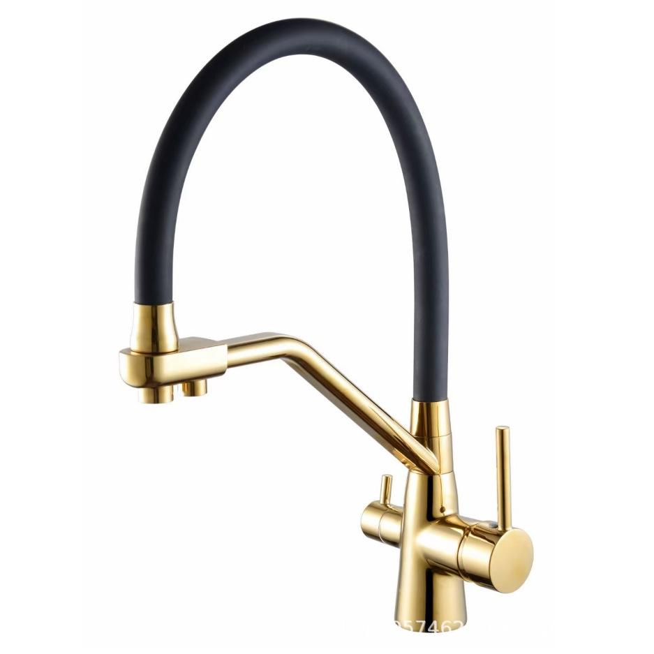 Kitchen Modern Copper Faucet Purification Drinking Water Pull-out Sink Hot and Cold Pure Water Direct Drinking Faucet