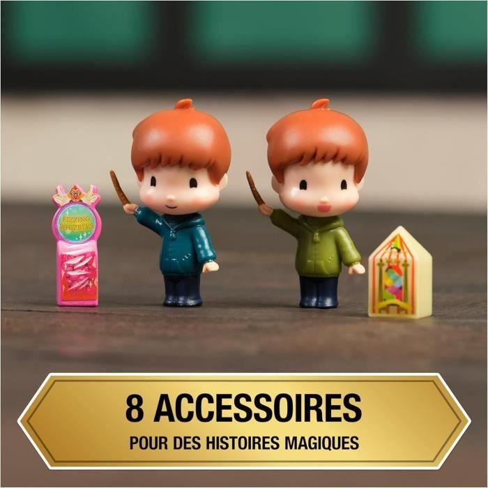 Calendrier de l'avent harry potter, 24 surprises pour noël, figurines et accessoires, jouet enfant, dès 6 ans, wizarding world