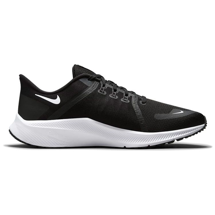 Nike Quest 4 Zapatillas para Hombre Blanco Negro Gris Humo Oscuro DA1105-006