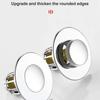 1pc Washbasin Bounce Core Anti Electroplating Odor Floor Drain Hole Plug, Downward Pressure Pop-Up Press Type Drainage