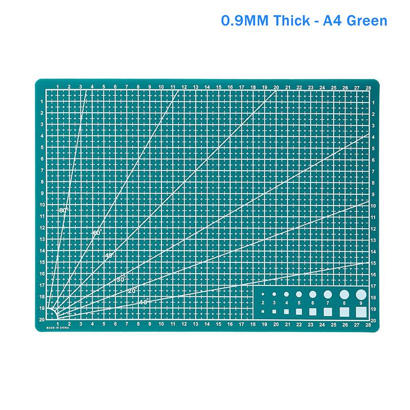 A4 A5 Solid Color Multi-Color Cutting Mat Sewing Mat Single-Sided Craft Pad Fabric Sewing And Making Cutting Board Diy Art Tool