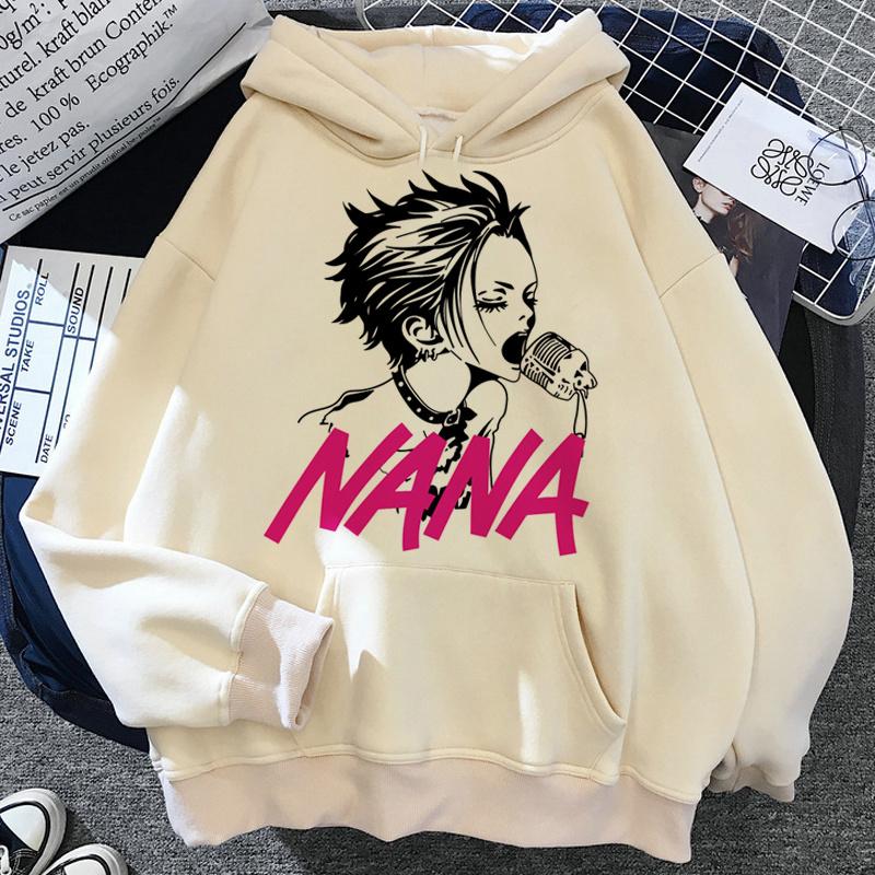 Nana Hoodies Women Y2k Aesthetic 2022 feUnisex Sweatshirts Pullover Graphic Printed