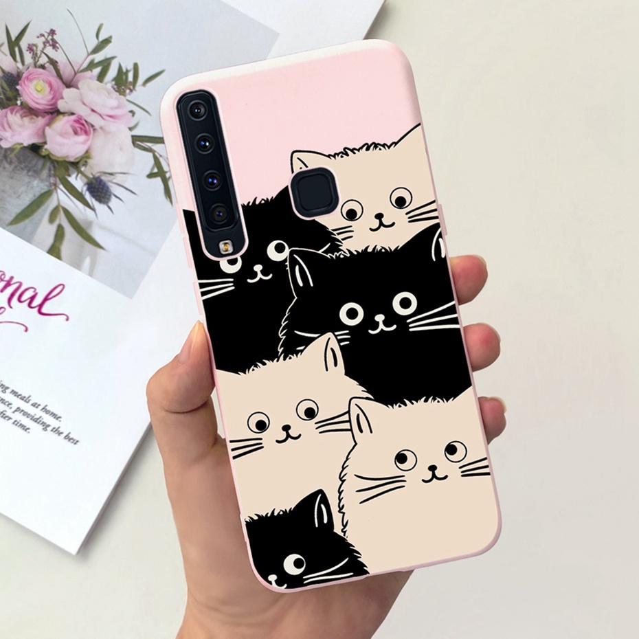 Hülle Für Samsung Galaxy A9 (2018) Niedliche Cartoon-Bonbonfarbene Weiche Silikon-Handyhüllen Für Samsung A9 2018 SM-A920F A9200 Bumper