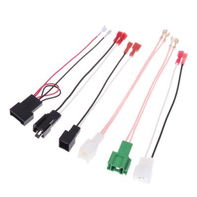1 par de cables para altavoces de coche, conector de arnés de cableado para altavoces, adaptador de cable para altavoces de coche, accesorios para coche