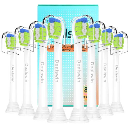 

[Mini Size 2025 Improved Model] Dealswin Replacement Brush Heads for Philips Sonicare Electric Toothbrushes, Compatible with DiamondClean Mini Compact