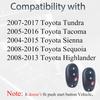 Key Fob Keyless Entry Fits for Toyota 2007-2017 Tundra /2005-2016 Tacoma / 2008-2013 Highlander / 2004-2015 Sienna /2008-2016 Sequoia Remote Control
