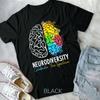 Neurodiversity Shirt Autism Spectrum ASD ADHD Rainbow Brain Unisex Youth T-shirt