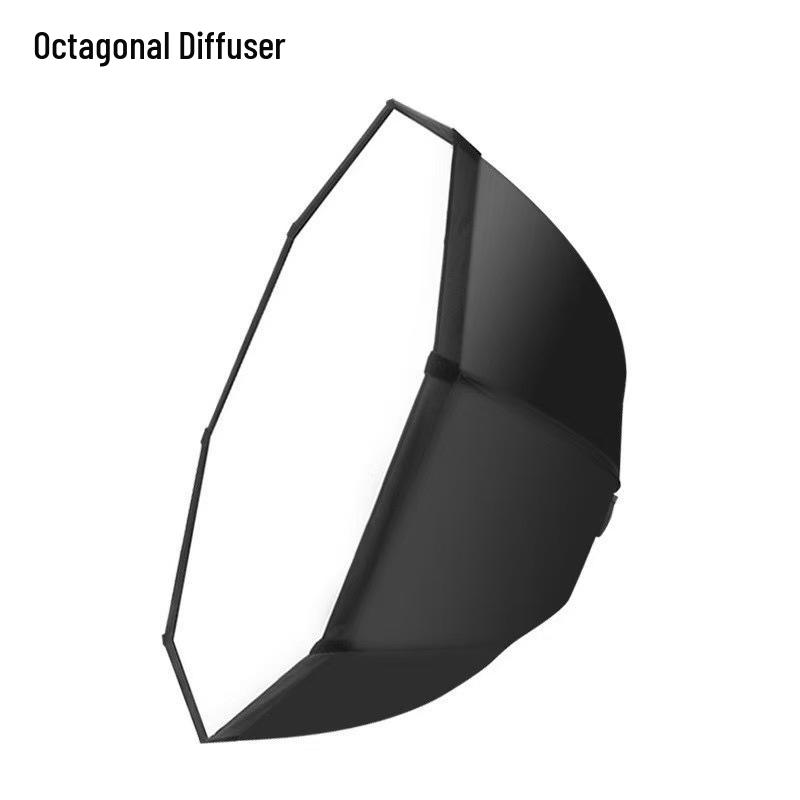 95cm Octagonal Softbox with Baorong Mount and Honeycomb Grid for Film and TV Lighting
