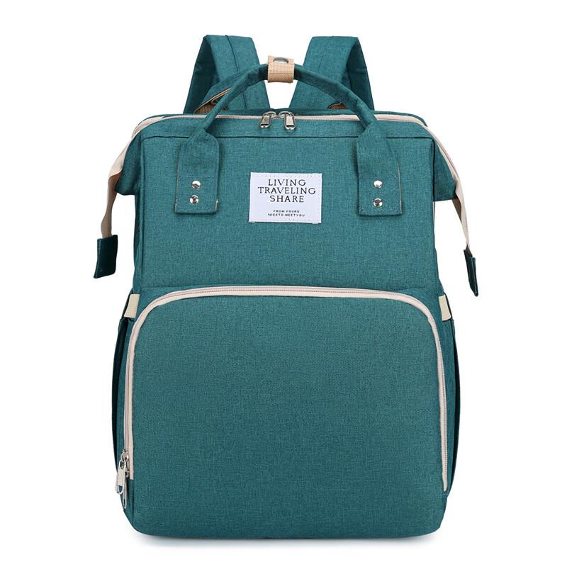 Lishen Portable 2-in-1 Foldable Baby Crib and Diaper Bag