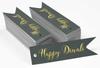 Inkdotpot Pack Of 100 Happy Diwali Favor Paper Tags Craft Real Gold Foil Hang