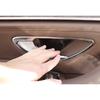 ABS C-Class Carbon Fiber Interior Door Bowl Cover Trim For Benz 2015 2016-