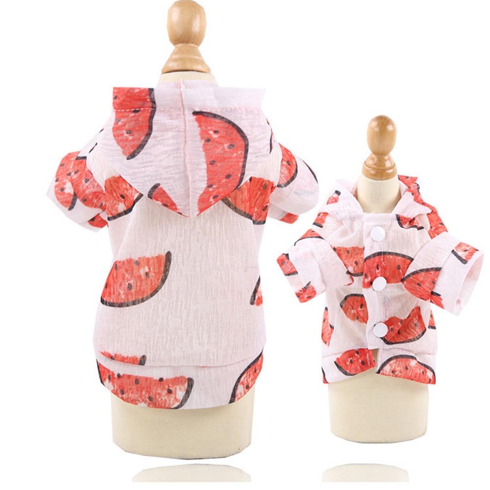 Spring and Summer Breathable Cat Dog Clothes Sunscreen Dog Vest Cat Pet Supplies Small Medium Dog Teddy Bigbear