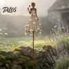 Presentes de Jardinagem Únicos para Amantes de Flores Treliça de Jardim Elegante de Metal para Senhora, Treliça de Plantas à Prova de Intempéries Pergola Decorativa Externa Clematis E