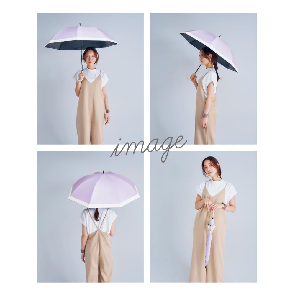 Sunblock Lab Radiant Cooling Fabric for UV Light Long Sunblock Lab Lavender #Matte Parasol Heat-Blocking, 99% Protection, First-Class Blocking,