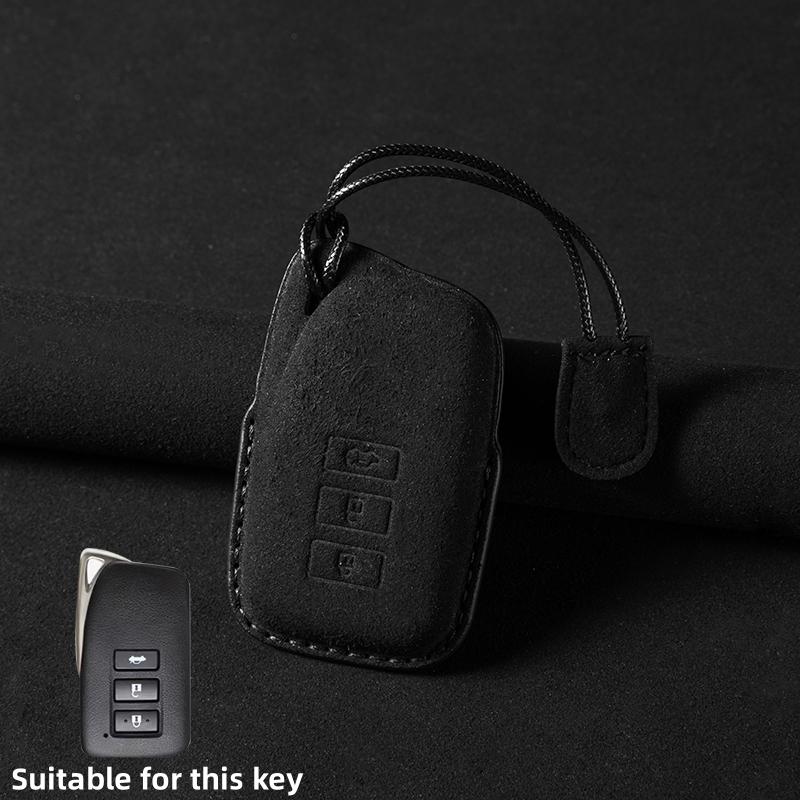 

NEW Leather Car Key Case Shell Cover Fob For Lexus NX IS RX ES GX LX LS UX GS 200 260 300 350 NX200 NX300 RX350 ES300 Keyless