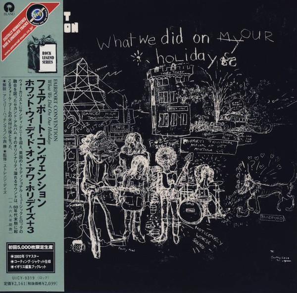 

CD FAIRPORT CONVENTION - What We Did On Our Holidays +3 UICY9319 Island Records 2003 Japan ObiRock Used