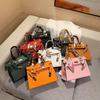 Women's Bag New Kelly Bag Fashionable Large Capacity Portable Shoulder Messenger Bag