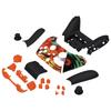 EXtremeRate Komplettes Gehäuse-Tasten-Set für Xbox Series X S Ersatz Seitenschienen-Griff Vorder- Rückplattenabdeckung für Xbox Core Wireless Controller Nicht Leaf &