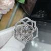 Vintage Hot Brand Women's Ring Luxury Jewelry For Women Designer Pure 925 Sterling Silver High Quality Lady Party Lock Rings