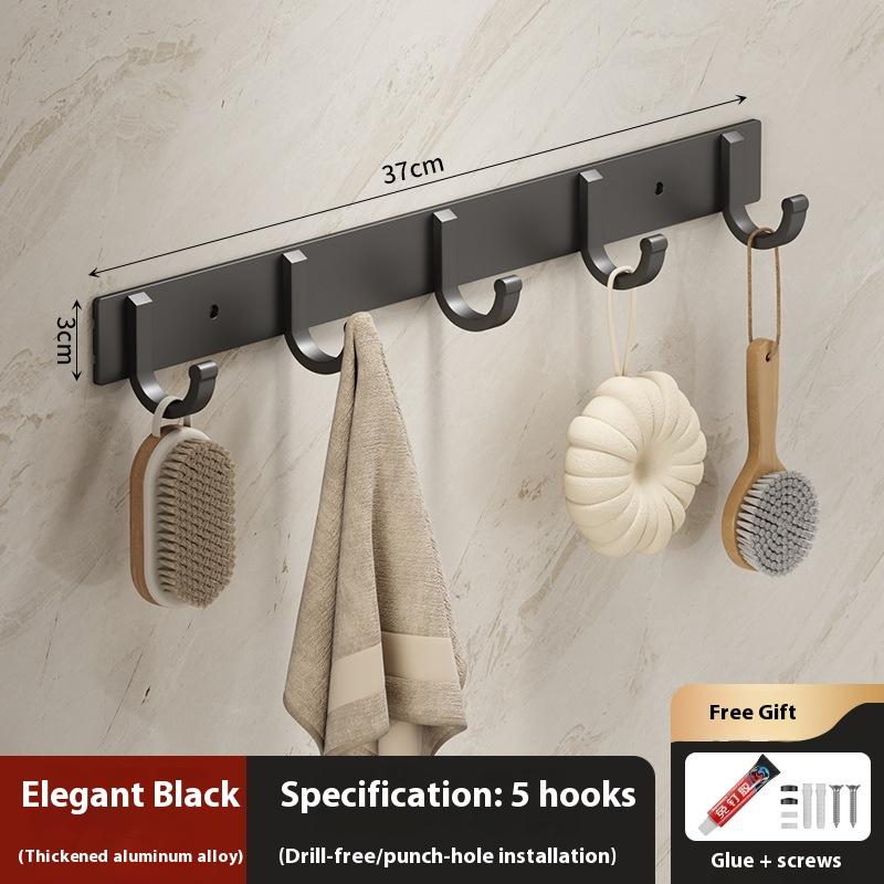 Metallhaken Starker Klebehaken Wandmontage Badezimmerwand Ohne Bohren Küche Badezimmer Kleiderhaken Tragfähiger Klebehaken