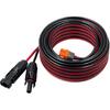Solar Charge Cable Solar Connector To XT60i Adapter Connector Connecting Solar Panel XT60i-F Extension Cable 12AWG Cable Compatible for EcoFlow Solar