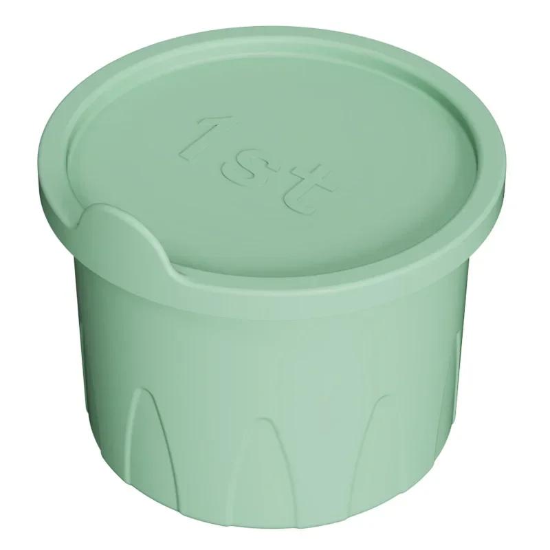 Stackable Ice Cube Tray with Lid & Bin, Ice Cube Maker for Stanley Cup, Travel Mug, Coffee, Whiskey, Cocktails and Homemade