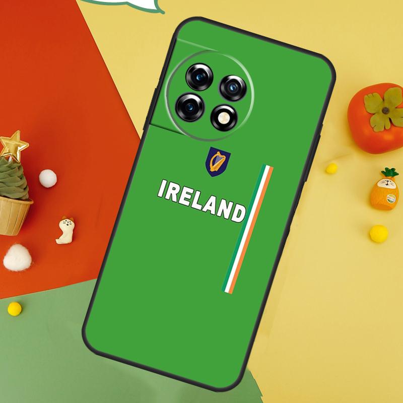 Irish Passport Ireland Flag Back Case For OnePlus 15 13R 13 13T 12 12R 11 10 10T 8T Nord CE 5 2 3 4 Lite N20 N30 Cover