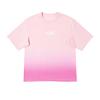SS25 High Street Comfortable Logo Print Gradient Short Sleeve T-Shirt Unisex Tops Pink LUT0098474LE00FA08000