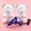 Artificial Flower Head Foam Teddy Bear Hot Sale Rose Mold DIY Gift Box Wedding Valentine's Day Festival Party Wreath Centerpiece