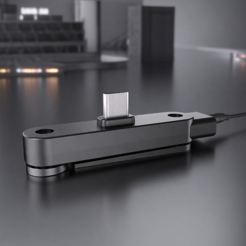 Supporto per Telefono a Ricarica Rapida da 240W con Connettori Tipo C per Telefoni e Tablet Durabilità Supporto Rastrelliera per Smartphone in ABS