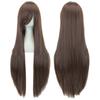 80cm Long Synthetic Hair Heat Resistance Anime Straight Hairpiece Halloween Cosplay Wigs  for Women