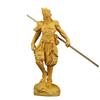 Natural solid wood Battle Buddha Monkey Sun Wukong Figure Statue Mythical Monkey Home Room Office Feng Shui Statue