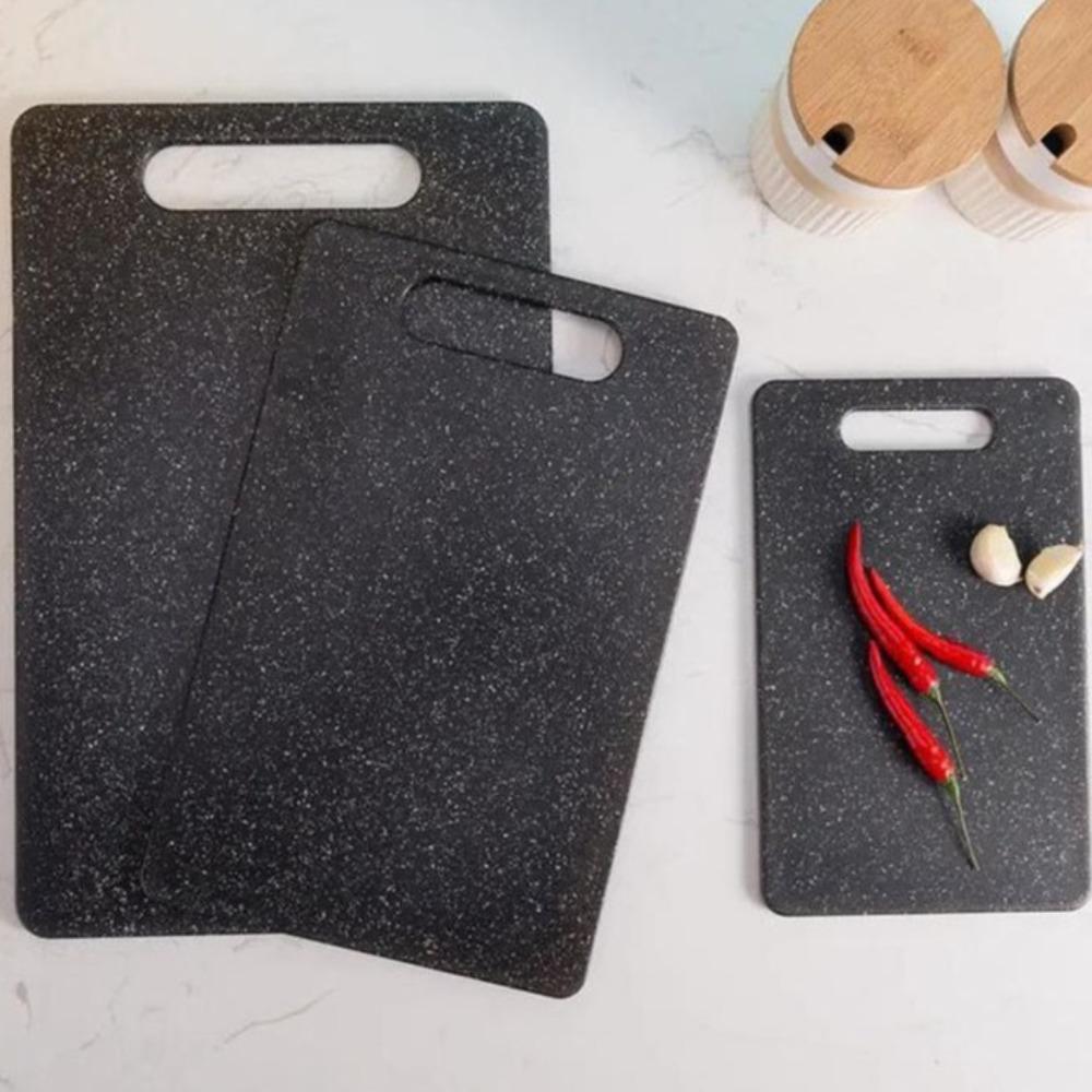 Antibakterielles Schneidebrett für Gemüse Marmorstruktur Fleischhackbrett Spülmaschinenfest