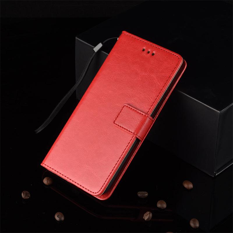 Fairphone 5/6 Leather Flip Case with Card Slot and Lanyard