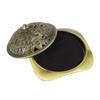 Kowloon Alloy Incense Burner, Scented Incense Burner for Tea Ceremony and Buddhist Altar, Antique-Style Openwork Incense Plate, Small Incense Burner,