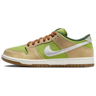 Dunk Low Pro SB Escargot Unisex Sneakers Grün Sesam Metallic-Silber FQ7585-200