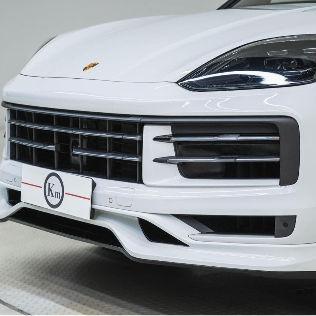 Porsche Cayenne 24-25 TKT Style Front Lip Upgrade
