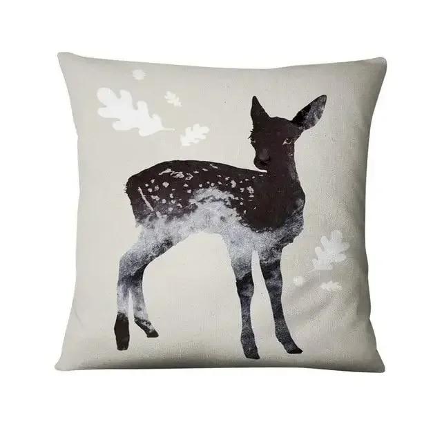 Watercolor Forest Print Pillowcase Cushion Cover Decorative  Home Decor Sofa  Moda
