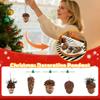 Wooden Christmas For Christmas Decoration, DIY Ornaments, Pendants Foam Christmas Tree Ornaments