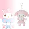 Adorable Japanese Kuromi My Melody Cinnamoroll Plush Doll Bag Pendant Soft Toy