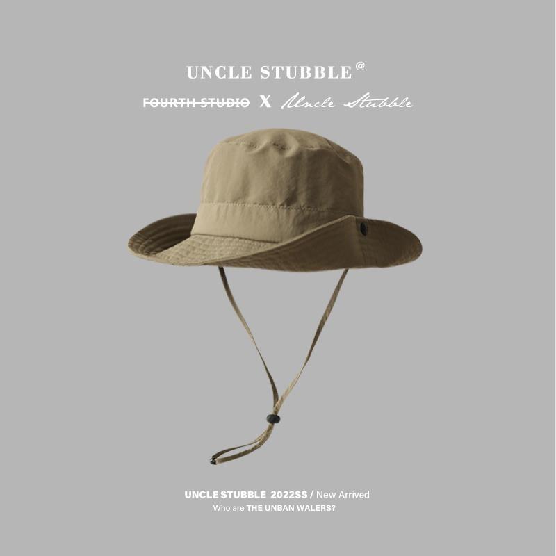 Solid Premium Color Quick Dry Fishing Hat With Uv Defense Suitable For Casual Outdoor Activities