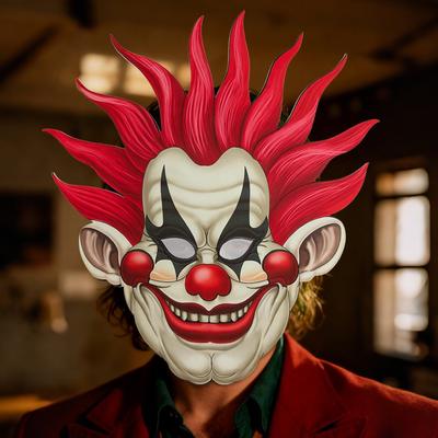 Máscara de Palhaço EVA Fantasia de Carnaval | Adereços de Atmosfera para Cosplay de Festival, Acessórios Engraçados para Show de Festa